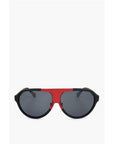 Linda Farrow KRIS VAN ASSCHE Aviator Sunglasses with Two-tone Frame
