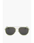 Linda Farrow DRIES VAN NOTEN Aviator Sunglasses with Slim Rods