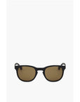 Linda Farrow DRIES VAN NOTEN Wayfarer Sunglasses with Monochrome Lenses