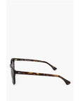 Linda Farrow DRIES VAN NOTEN Wayfarer Sunglasses with Tortoiseshell Frame