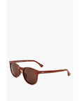 Linda Farrow DRIES VAN NOTEN Wayfarer Sunglasses with Ton-sur-ton Lenses