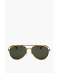 Linda Farrow DRIES VAN NOTEN Aviator Sunglasses with Plastic Frame