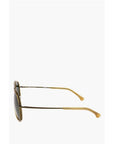 Linda Farrow DRIES VAN NOTEN Aviator Sunglasses with Plastic Frame