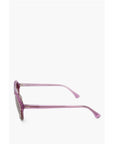 Linda Farrow DRIES VAN NOTEN Aviator Sunglasses with Patterned Frame