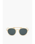 Linda Farrow DRIES VAN NOTEN Aviator Sunglasses with Metal Detail