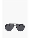 Linda Farrow ANN DEMEULEMEESTER Aviator Sunglasses with Metal Frame