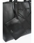 Off-White Braided Leather DAY OFF WEAVING Weekend Bag