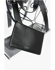 Off-White See-Through Pvc Tote Bag with Leather Details
