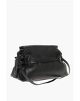 Off-White Solid Color Leather Clutch