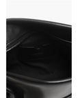 Off-White Solid Color Leather Clutch