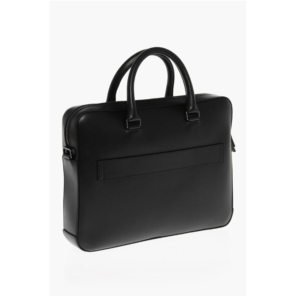 Testoni Leather BOLGHERI Bag with Removable Straps