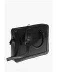 Testoni Leather BOLGHERI Bag with Removable Straps