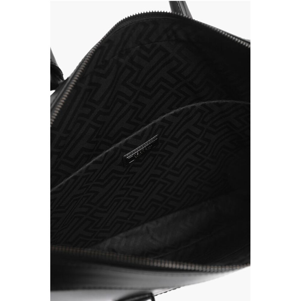 Testoni Leather BOLGHERI Bag with Removable Straps