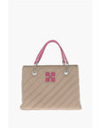 Off-White Quilted Leather JACKHAMMER Tote Bag with Contrasting Details