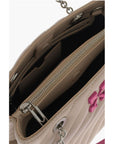 Off-White Quilted Leather JACKHAMMER Tote Bag with Contrasting Details