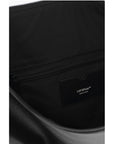 Off-White Solid Color Leather BIKER TIRE Weekend Bag