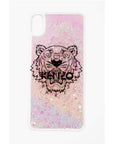 Kenzo Iphone XS MAX Hard Case with Flowing Liquid and Glitter