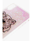 Kenzo Iphone XS MAX Hard Case with Flowing Liquid and Glitter