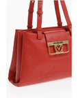 Moschino LOVE 3 Compartment Faux Leather Tote Bag