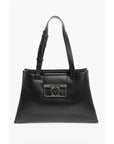 Moschino LOVE 3 Compartment Faux Leather Tote Bag