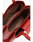Moschino LOVE 3 Compartment Faux Leather Tote Bag