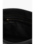 Moschino LOVE Faux Leather Tote Bag with Golden Embossed Maxi Logo