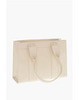 Moschino LOVE MOSCHINO Faux Leather Tote Bag with Logoed Bands