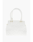 Moschino LOVE Quilted Textured faux Leather with a LM Logo