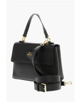 Moschino LOVE MOSCHINO Saffiano Faux Leather Hande Bag with Removable