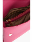 Moschino LOVE Saffiano Faux Leather Hande Bag with Removable Shoulder