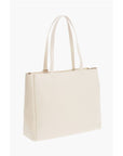 Moschino LOVE Faux Leather Tote Bag with Golden Logo