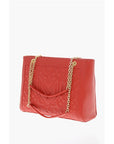 Moschino LOVE Quilted Tote Bag with Golden Chain