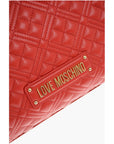 Moschino LOVE Quilted Tote Bag with Golden Chain