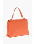 Moschino LOVE Saffiano Faux Leather Hande Bag with Removable Shoulder