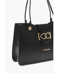 Moschino LOVE MOSCHINO Faux Leather Tote Bag with Golden Closure