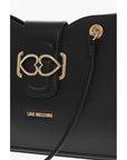 Moschino LOVE MOSCHINO Faux Leather Tote Bag with Golden Closure