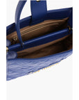 Moschino LOVE Quilted Faux Leather Bag with Removable Shoulder Strap