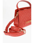 Moschino LOVE Quilted Faux Leather Bag with Removable Shoulder Strap