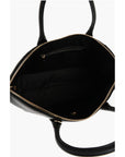 Moschino LOVE Faux Leather Tote Bag with Golden Logo