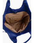 Moschino LOVE Quilted Nylon Tote Bag with Faux Leather Trims