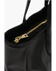 Moschino LOVE Faux Leather Tote Bag with Heart Shaped Pouch