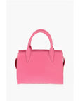 Moschino LOVE Solid Color Tote Bag with Golden Logo