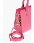 Moschino LOVE Solid Color Tote Bag with Golden Logo