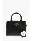 Moschino LOVE Solid Color Tote Bag with Golden Logo