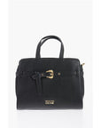 Versace JEANS COUTURE Faux Leather Handbag with Golden Buckle