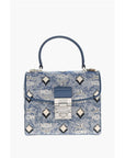 MCM Vintage Monogram Jacquard TRACY Crossbody Bag with Laurel Lo