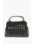 Moschino LOVE Quilted Faux Leather Bag with Golden Logo