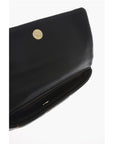 Moschino LOVE Faux Leather Clutch With Embossed and Golden Logo
