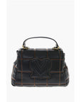 Moschino LOVE Quilted Faux Leather Bag with Golden Logo