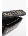 Moschino LOVE Quilted Faux Leather Bag with Golden Logo